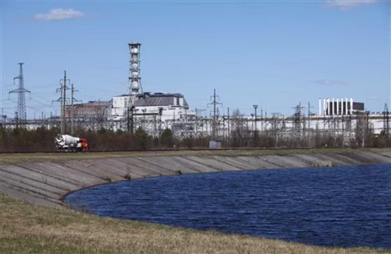 The building of Reactor No. 4 at the Chernobyl nuclear power plant in Chernobyl, Ukraine. The Ukrainian government organized conferences in Kiev to mark the 25th anniversary of the April 26, 1986, blast that sent radioactive fallout over much of Europe.
